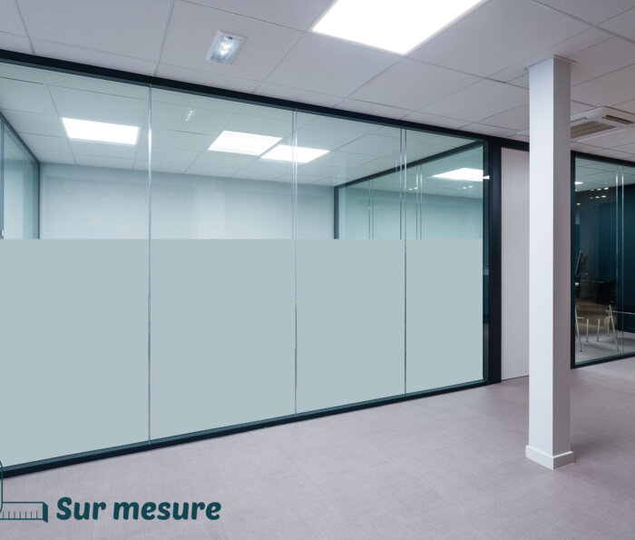 Film dépoli - plein bureau